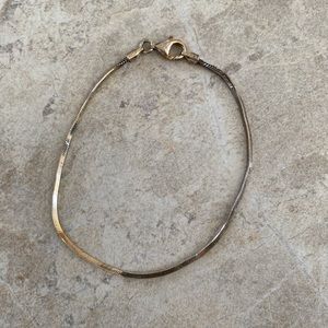 925 Sterling Silver Italy Chain Bracelet